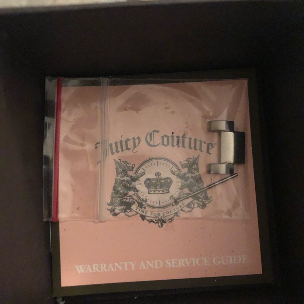 Juicy Couture silver linked watch - Picture 2 of 3